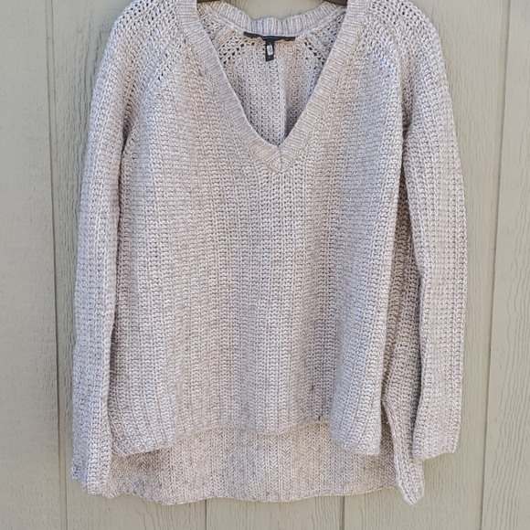 BCBGMaxAzria Sweaters - BCBGMAXAZRIA Wool blend asymmetrical sweater sz M